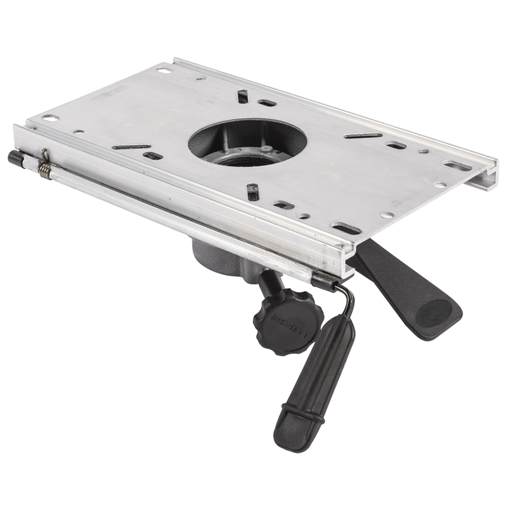 Wise 8WD374 Fore & Aft Seat Slide Pedestal Mount – Fits 2 7/8″ Post